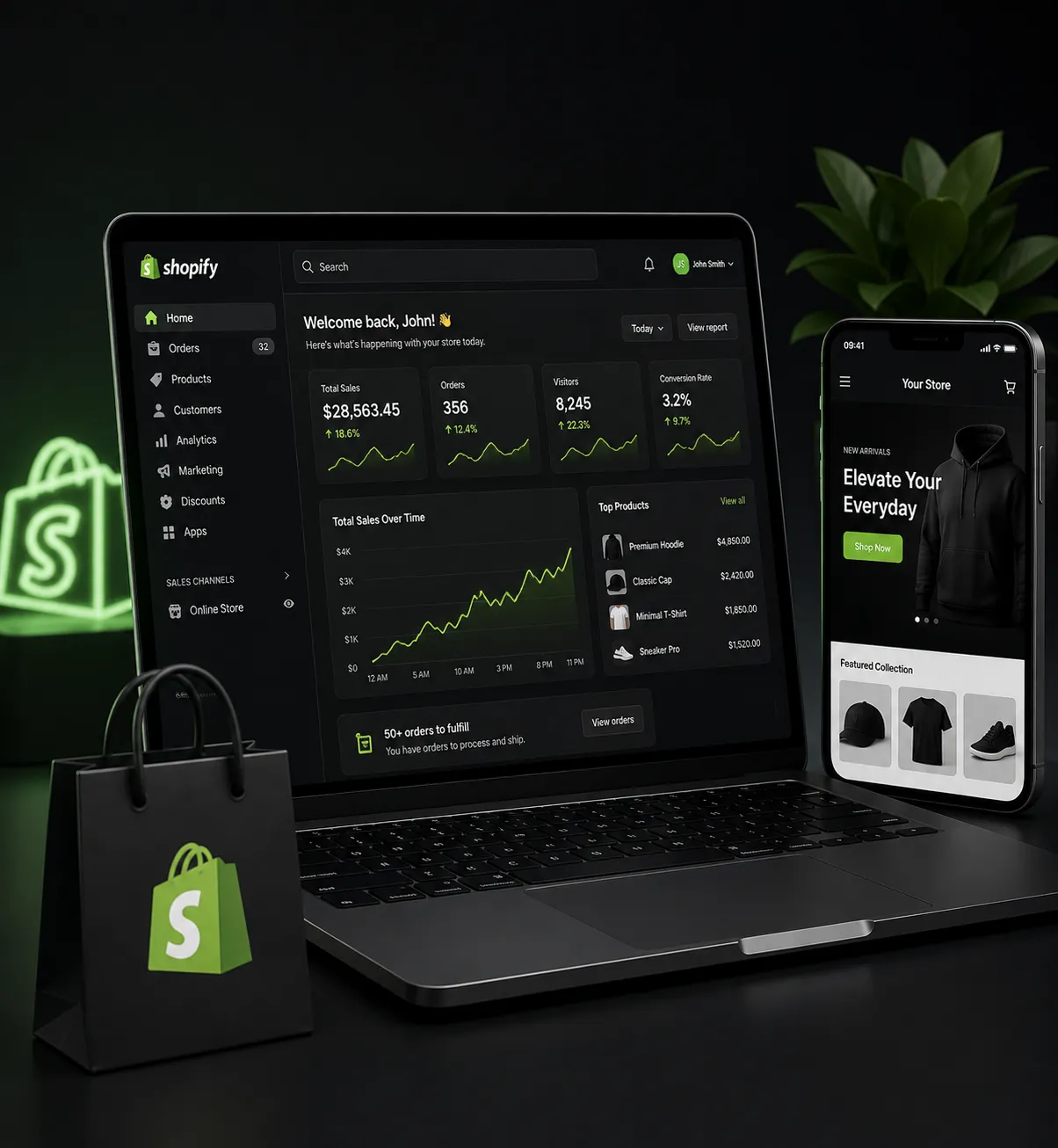Shopify Store Setup Image
